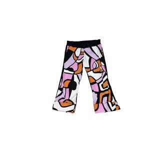 Vtg Nilla Shields Y2K Yoga/Capri Athletic Pants Pull on Drawstring size Small